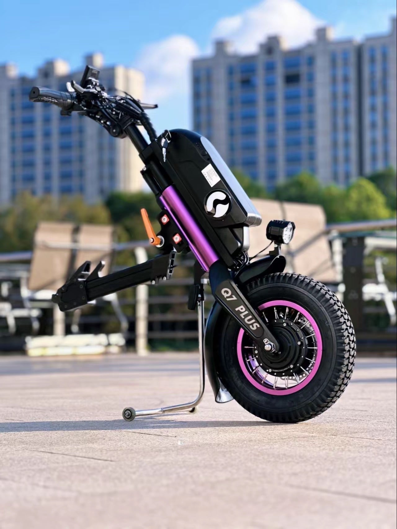 MP-Q7 36V 450W Handbike Electric Wheelchair Attachment Trailer Handcycle
