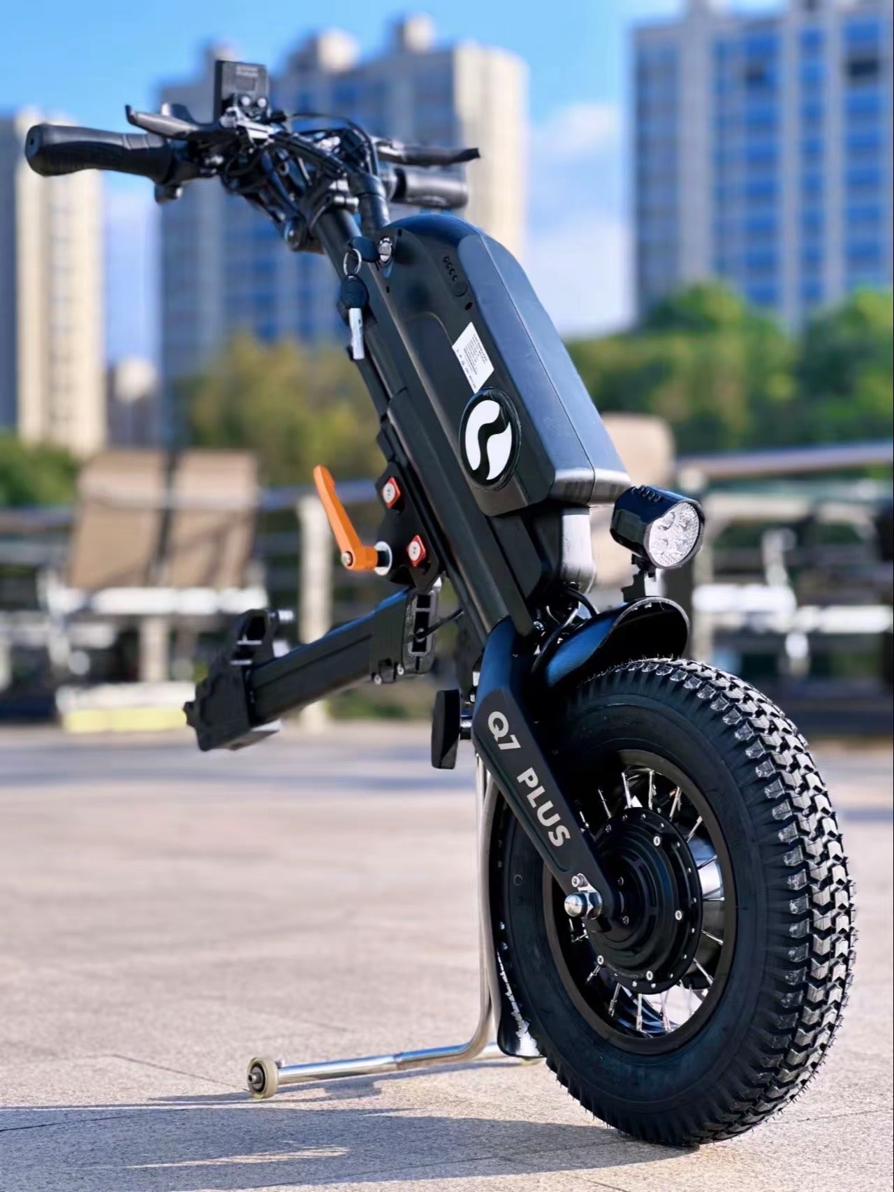MP-Q7 36V 450W Handbike Electric Wheelchair Attachment Trailer Handcycle