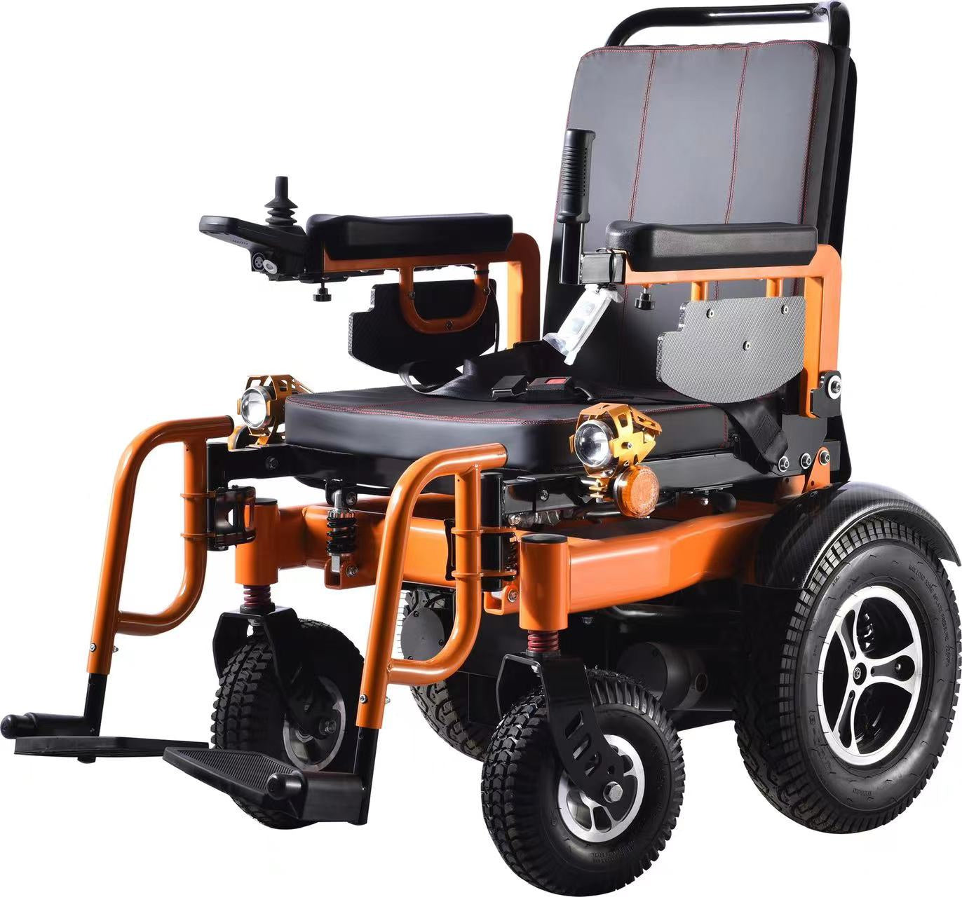 MNS580 Off Road Power Wheelchair Heavy Duty Motorized All Terrain Electric Wheelchair