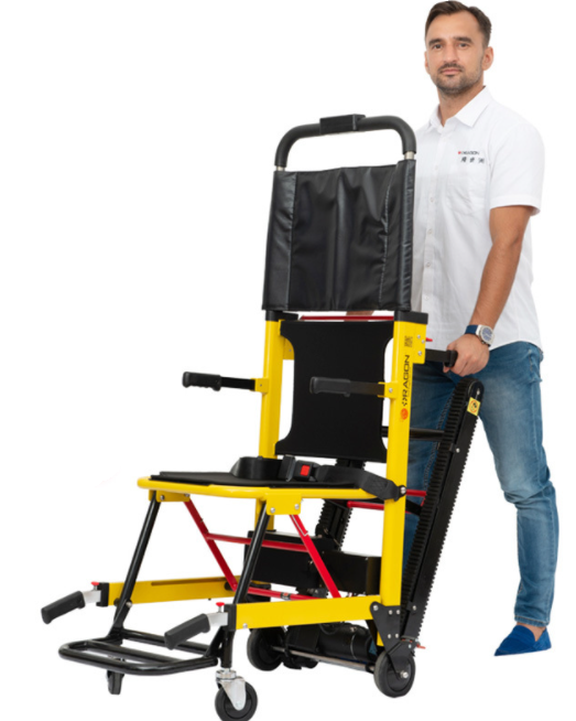 MPT-003A Aluminum Alloy Tracked Foldable Electric Stair Climbing Wheelchair with 24V Lithium Battery 165KG Load Capacity for Elderly