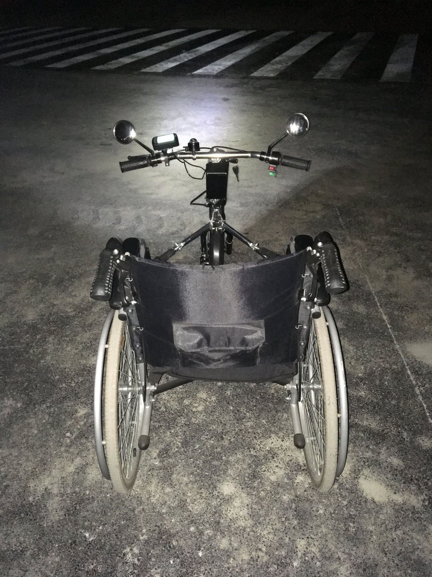WP02 Rehabilitation Therapy Supplies 16 Inch Electric Wheelchair Handcycle 36v 350w Motor and 12ah Battery