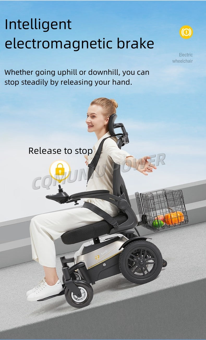 MNP30 300W 20Ah Stable Driving Electromagnetic Brake Electric Scooter for Disabled