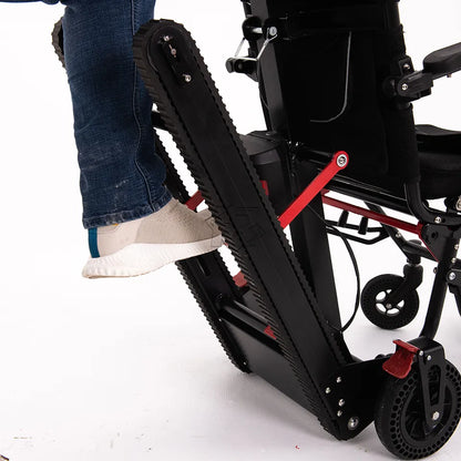 YHR-LD07 Separated Track Electric Stair Climber Chair Supplies Stair Folding Climbing Manual Wheelchair Robot for Disabled