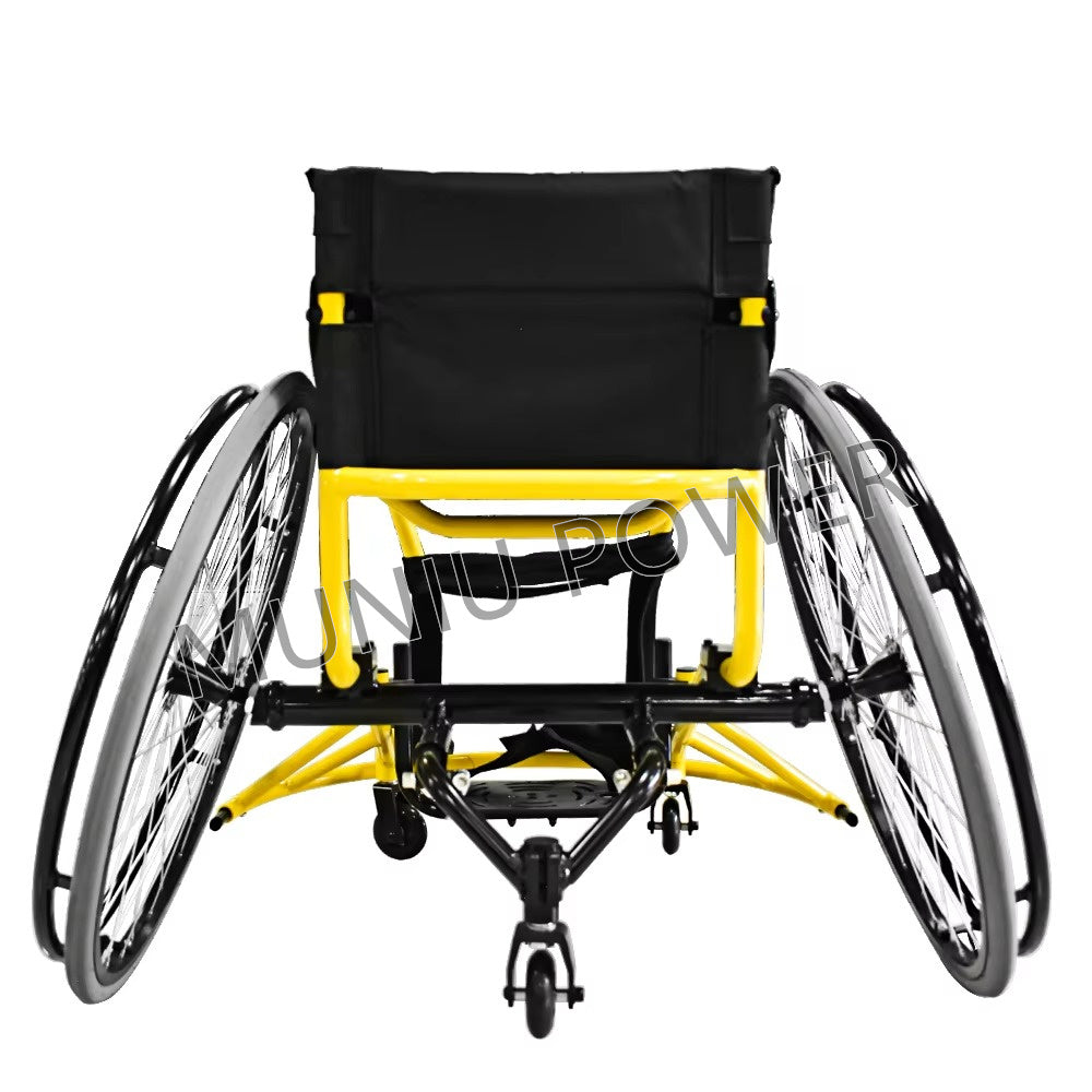 MN-777LQ Folding Lightweight Aluminum Sports Basketball Wheelchair Manual Leisure Wheelchair
