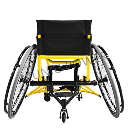 MN-777LQ Folding Lightweight Aluminum Sports Basketball Wheelchair Manual Leisure Wheelchair