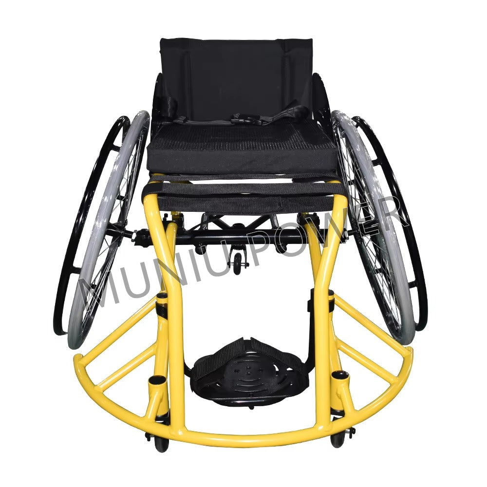 MN-777LQ Folding Lightweight Aluminum Sports Basketball Wheelchair Manual Leisure Wheelchair