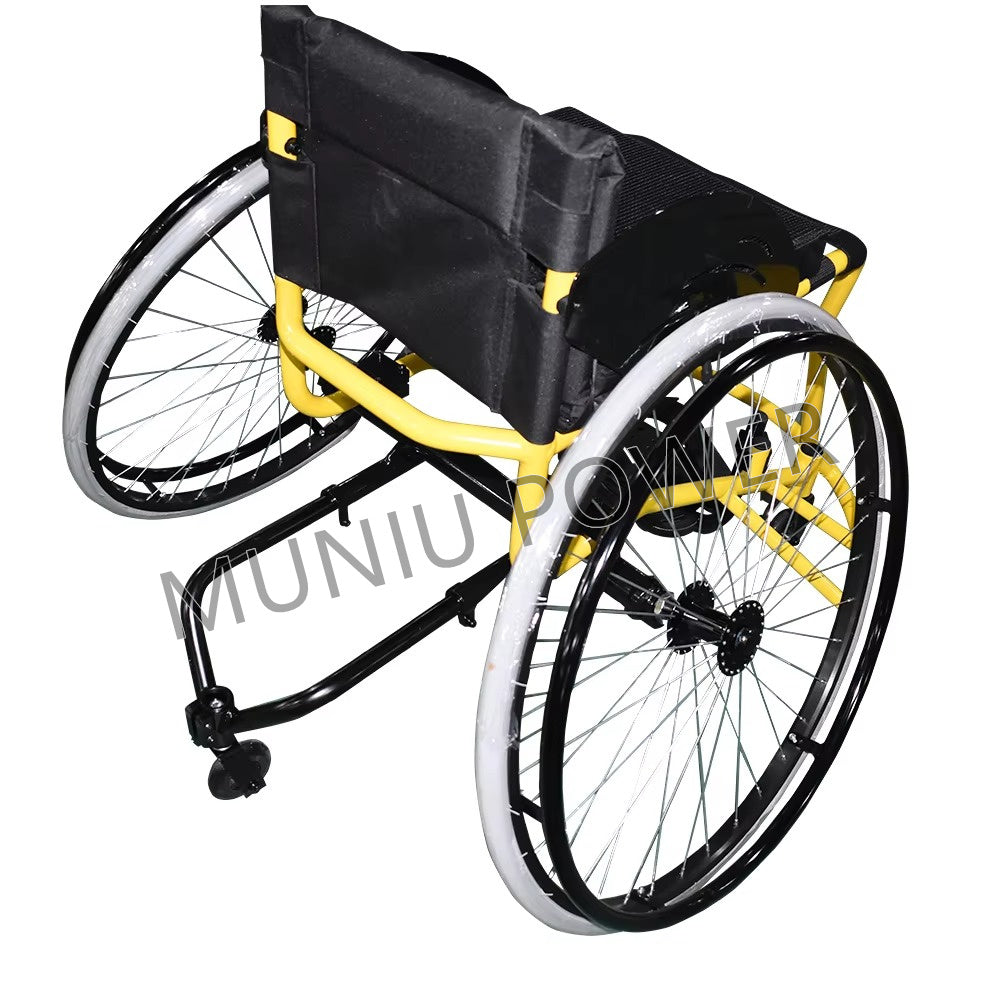 MN-777LQ Folding Lightweight Aluminum Sports Basketball Wheelchair Manual Leisure Wheelchair