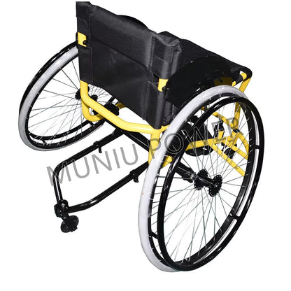 MN-777LQ Folding Lightweight Aluminum Sports Basketball Wheelchair Manual Leisure Wheelchair