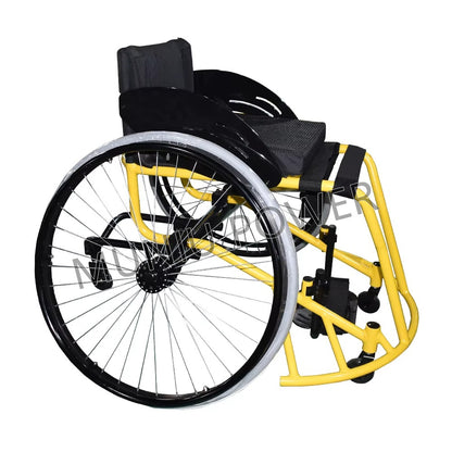 MN-777LQ Folding Lightweight Aluminum Sports Basketball Wheelchair Manual Leisure Wheelchair
