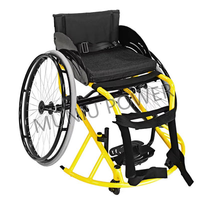 MN-777LQ Folding Lightweight Aluminum Sports Basketball Wheelchair Manual Leisure Wheelchair