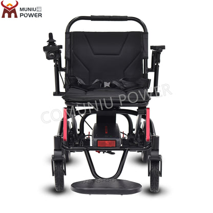 MNK02 Brushless Motor Lightweight Foldable Electric Wheelchair for Disabled & Adult
