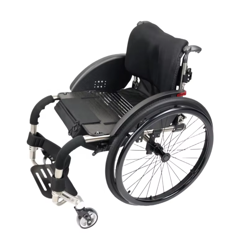Customizable Titanium Alloy MN9883L Manual Active Wheelchair Foldable Active Sports Wheelchair Rehabilitation Therapy Supplies