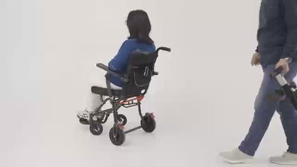 YHR-LD07 Separated Track Electric Stair Climber Chair Supplies Stair Folding Climbing Manual Wheelchair Robot for Disabled
