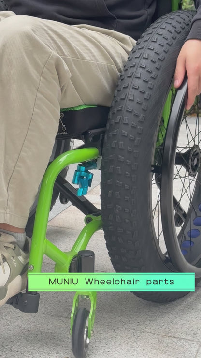 MN-BWR01 Wheelchair Parts 24 Inch Wheelchair Rear Wheel Beach Fat Tire for Wheelchair