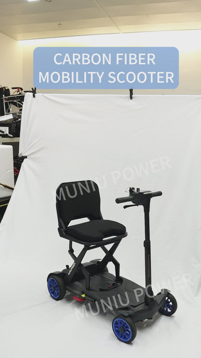 MNS2501 Ultra Lightweight Carbon Fiber Electric Mobility Scooter