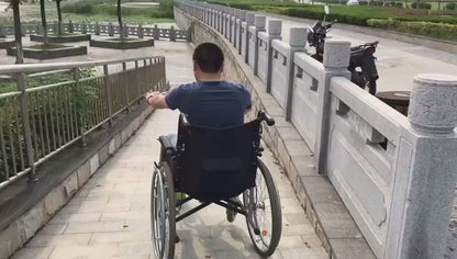 WP02 Rehabilitation Therapy Supplies 16 Inch Electric Wheelchair Handcycle 36v 350w Motor and 12ah Battery