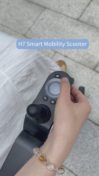 MN-H7 Lightweight Foldable Auto Folding Smart Wheelchair Mobility Scooter