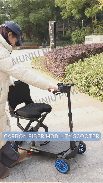 MNS2501 Ultra Lightweight Carbon Fiber Electric Mobility Scooter